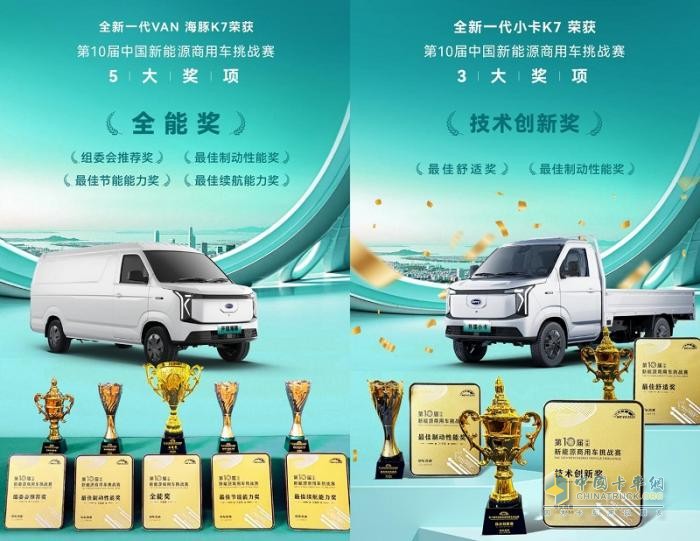 奇瑞商用车全新一代VAN&小卡征战NEVC挑战赛实力斩获多项大奖
