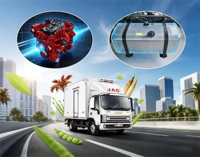 春菜抢“鲜”上岸，江淮帅铃尊耀版冷藏车“鲜”人一步！