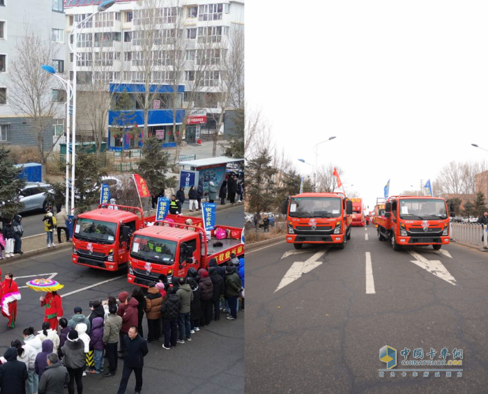 茫茫草原牛羊壮，东风轻卡美名扬