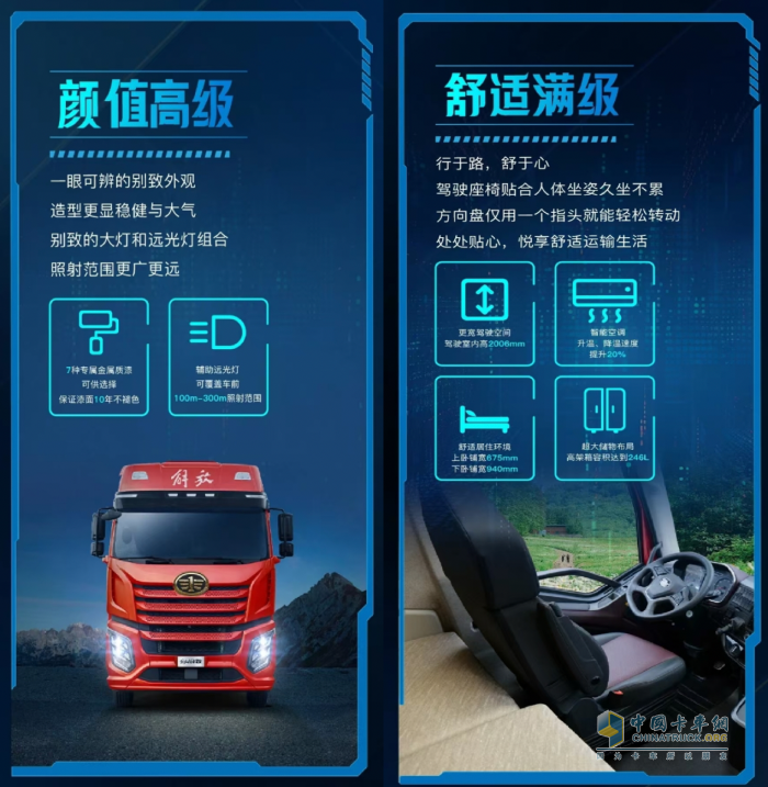 解放J6V,物流运输,六边形全能战士