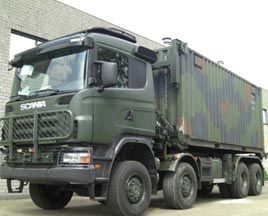 斯堪尼亚获得119辆军用卡车订单