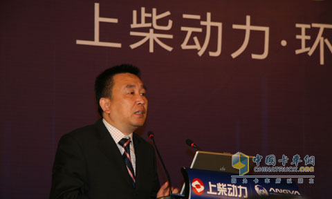 上柴动力公司总经理熊伟铭