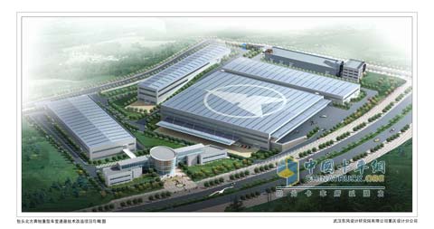 重庆北奔变速器制造有限公司鸟瞰