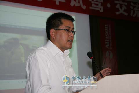 艾里逊变速箱公司卡车销售高级经理杨运生
