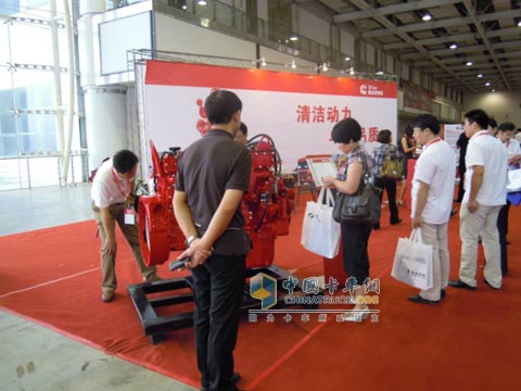 西安康明斯亮相2011中国(长沙)国际工程机械配套件博览会