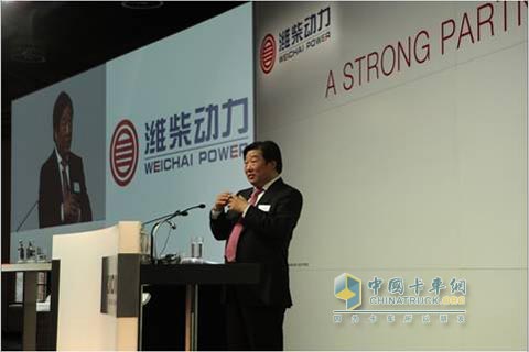谭旭光在凯傲集团全球管理层峰会做主题演讲