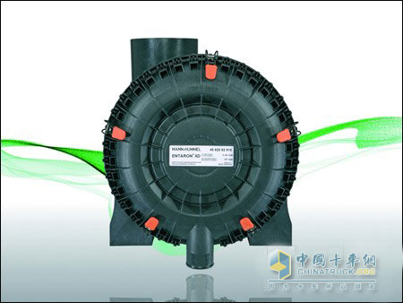 　　曼胡默尔在PTCAsia2012上展示的新型空气滤清器ENTARON
