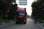 昆明站路演卡车