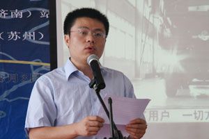 北京柳汽乘龙609安全万里行代表发言