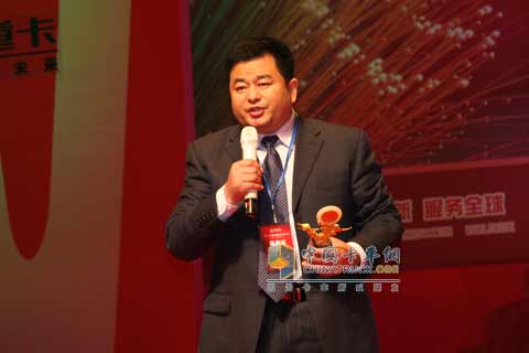 获奖经销商代表发言