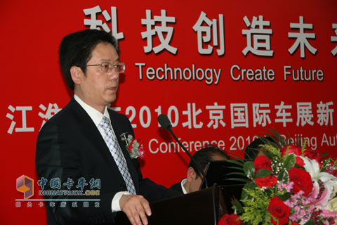 江淮汽车股份有限公司副总经理赵厚柱