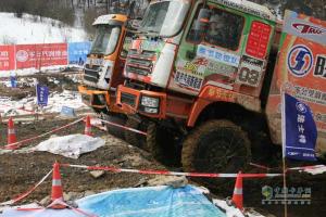 2011陕汽杯超级卡车大赛决赛赛场