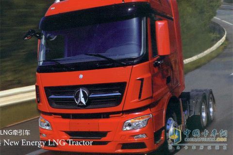 北奔重卡V3-6x4新能源LNG牵引车