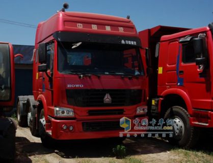 中国重汽 HOWO重卡 410马力 6×2 牵引车 ZZ4257V3231V