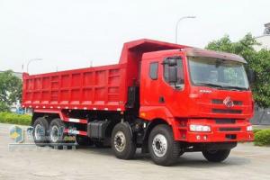 东风柳汽 霸龙重卡 336马力 8×4 自卸车 LZ3301QEH