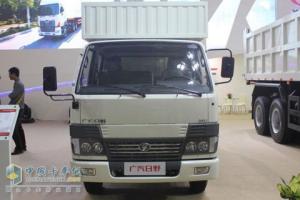 广汽日野 300J系列轻卡 125马力 4×2 双排厢式载货车 YC5040XXYC3