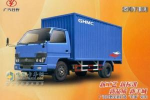 广汽日野 270Y系列轻卡 100马力 4×2 双排载货车 YC1041C3S