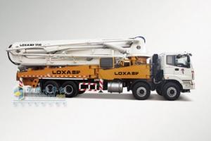 福田雷萨 CTX重卡 8×4 9系48米混凝土泵车