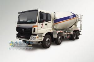 福田戴姆勒 CTX重卡 8×4 9系15方混凝土搅拌运输车