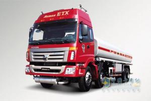 福田戴姆勒 ETX重卡 260马力 8×2 5系油罐车