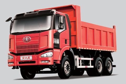 一汽解放 J6p重卡 350马力 6×4 自卸车 CA3250P66K2L0BT1E4
