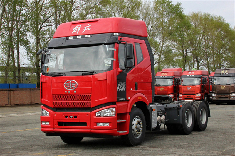 一汽解放 J6P重卡 500马力 6X4 国五牵引车(CA4250P66K25T1A1E5)
