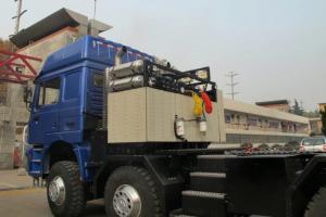 陕汽重卡 德龙F3000 600马力 8X8 国五大件牵引车(SX4500)