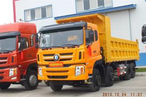 重汽王牌 W5G重卡 340马力 8X4 8.6米 国四自卸车(CDW3317A1S4