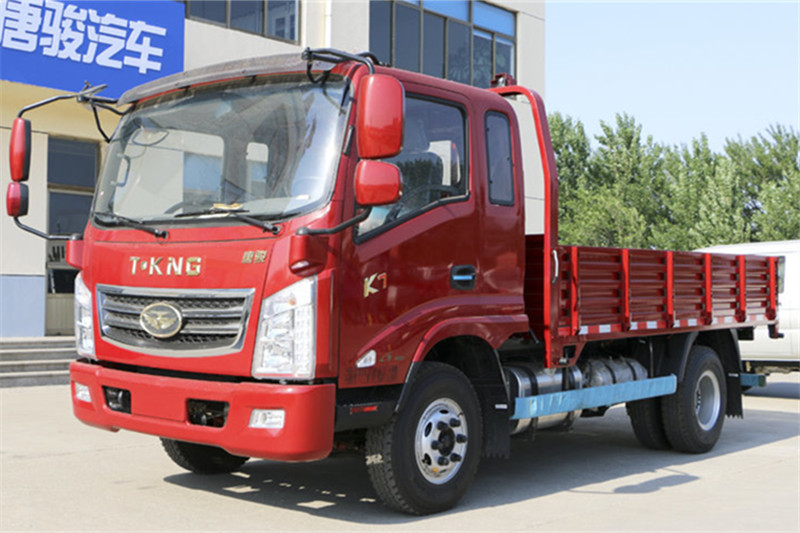 唐骏欧铃 K7系列 156马力 3.8米 4X2 国五排半栏板轻卡(ZB1041UPD6V) 
