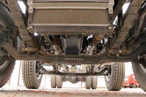 陕汽商用车 轩德X6中卡 轻量化版 245马力 6X2 8.6米 国五 仓栅式载货车(457后桥)