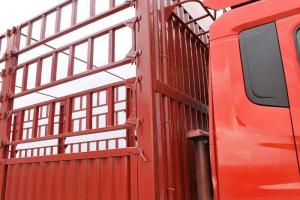 陕汽商用车 轩德X6中卡 轻量化版 245马力 6X2 8.6米 国五 厢式载货车(457后桥)