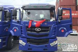 华菱 汉马H6重卡 350马力 4X2 LNG 国五牵引车(HN4180NGX35D2M5)