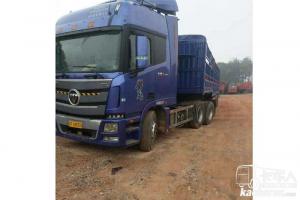 福田 欧曼EST-A 6系重卡 430马力  国五6X4牵引车(手自一体)(BJ4269SNFKB-AC)
