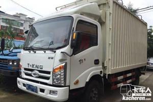唐骏欧铃 T3系列 108马力 4.8米 4X2 国四单排厢式轻卡(ZB5080XXYJDE3F)