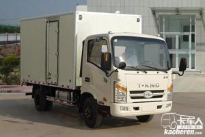 唐骏欧铃 T3系列 108马力 4.8米 4X2 国四单排厢式轻卡(ZB5080XXYJDE3F)