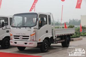 唐骏欧铃 T3系列 95马力 3.9米 4X2 国四排半仓栅式轻卡(ZB5043CCYLPD6F)