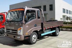 唐骏欧铃 T3系列 95马力 3.9米 4X2 国四排半仓栅式轻卡(ZB5043CCYLPD6F)