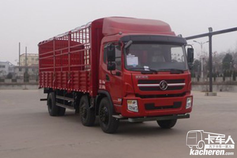 陕汽商用车 轩德X6中卡 245马力 6X2 9.6米 国五 仓栅载货车(后桥:13T)（SX5254CCYGP5）