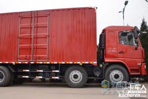 陕汽商用车 轩德X6中卡 轻量化版 245马力 6X2 8.6米 国五 厢式载货车(457后桥)