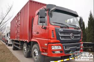 陕汽商用车 轩德X6中卡 轻量化版 245马力 6X2 8.6米 国五 厢式载货车(457后桥)
