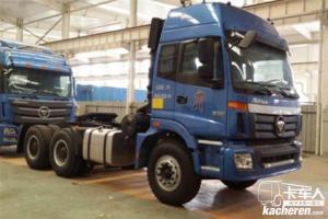 福田 欧曼ETX 5系重卡 336马力 6X2 国五LNG牵引车(BJ4252SNFCB-XA)