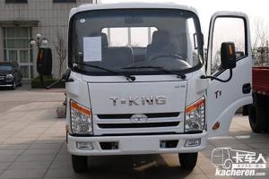 唐骏欧铃 T1系列 82马力 3.4米 国四排半仓栅式微卡(ZB5040CCYKPC6F)
