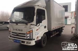 唐骏欧铃 K1系列 82马力 3.7米 4X2 国四单排厢式轻卡(ZB5040XXYKDC6F)