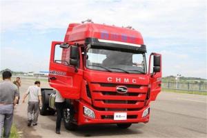 四川现代 致道800W重卡 350马力 4X2国五 牵引车(CNJ4180KPG36V)