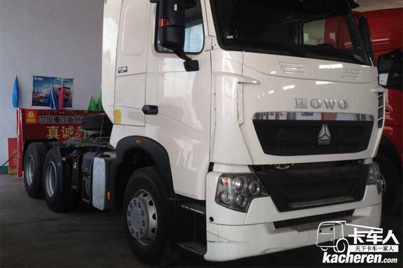 中国重汽 HOWO T7H重卡 400马力 6X4危险品牵引车(国五)(ZZ4257V324HE1W)(速比:3.36)