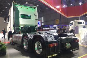 中国重汽 HOWO T7H重卡 500马力 6X4 AMT 国六自动挡牵引车(ZZ4257V324HF1B)