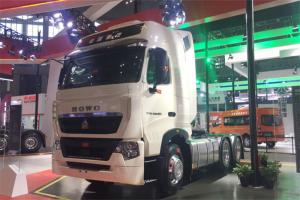 中国重汽 HOWO T7H重卡 500马力 6X4 AMT 国六自动挡牵引车(ZZ4257V324HF1B)