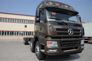 大运 新N8E重卡 350马力 8X4 国五9.6米栏板载货车(CGC1310D5DDHD)