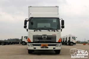 广汽日野 700系列重卡 300马力 4X2 国五9.72米厢式载货车(YC5180XXYFH8JW5)