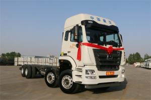 中国重汽 豪瀚J6G重卡 380马力 8X4 国五9.5米栏板载货车(ZZ1315N466WE1)
